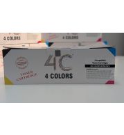 4C CE285A Black Toner Cartridge – High Yield, OEM Compatible, Genuine Replacement for Printers, High Yield, Vivid Color Output